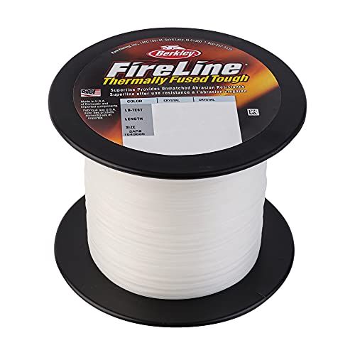 Berkley FireLine Superline 0.012in/0.30mm 20lb/9kg 1500yd/1371m 8 Lb Crystal 0.012 in/0.30 Mm 1543536