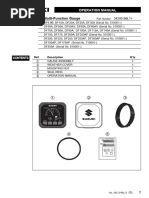 SUZUKI OEM SINGLE MF GUAGE | 34011-96L44