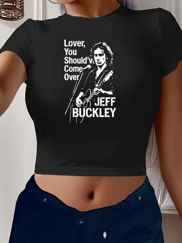 Crop Top - Jeff Buckley "Lover"
