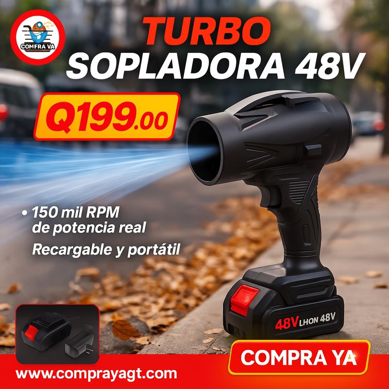 SOPLADORA RECARGABLE 48V