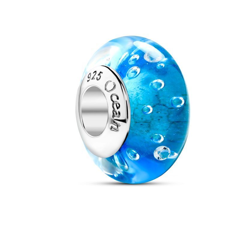 Blue Bubbles Bead