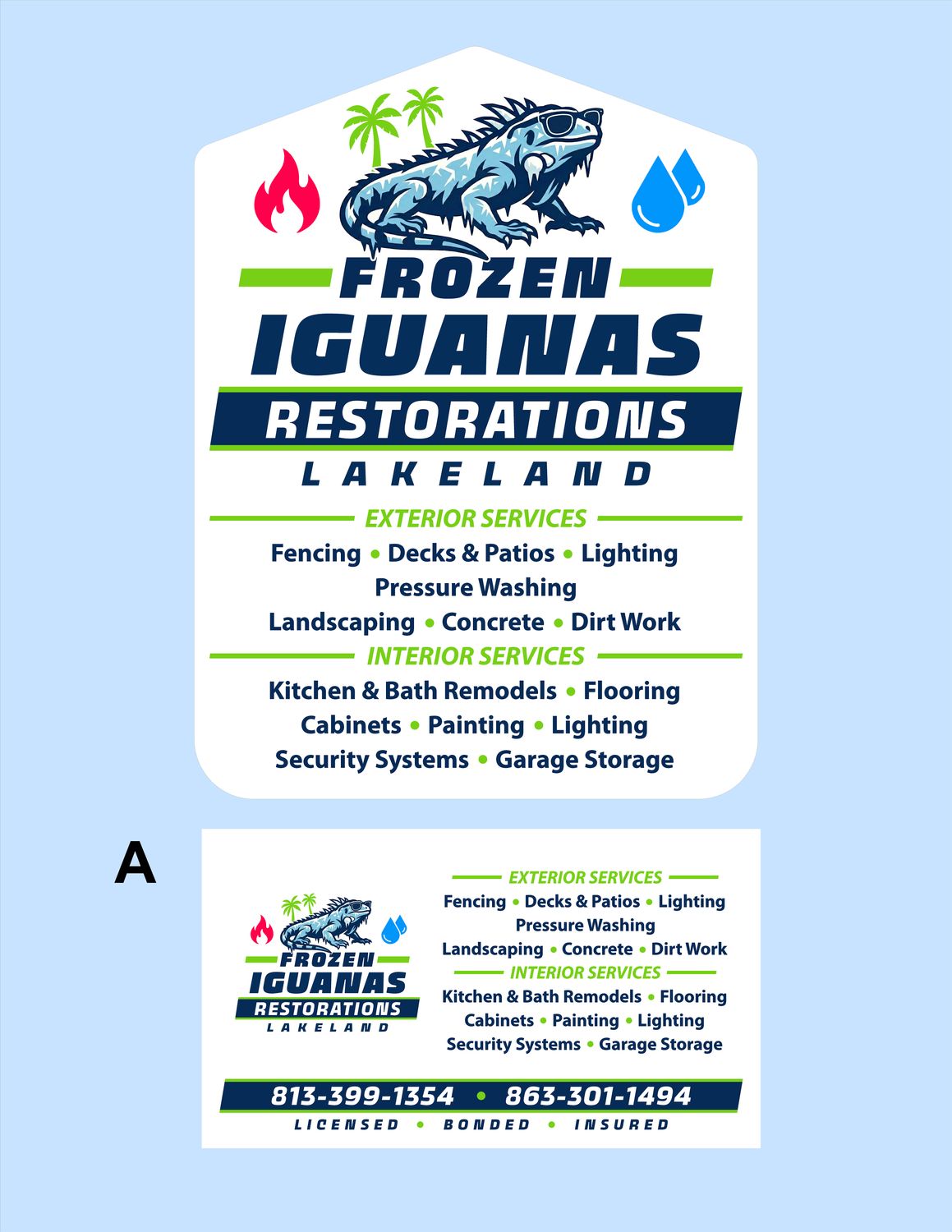 CUSTOM YARD SIGNS AND CARDS MAR 2026