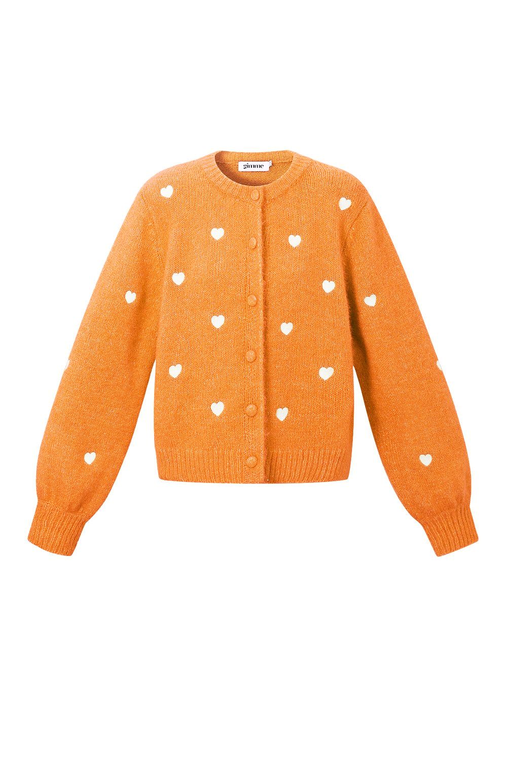 Gimme Heart vest in oranje