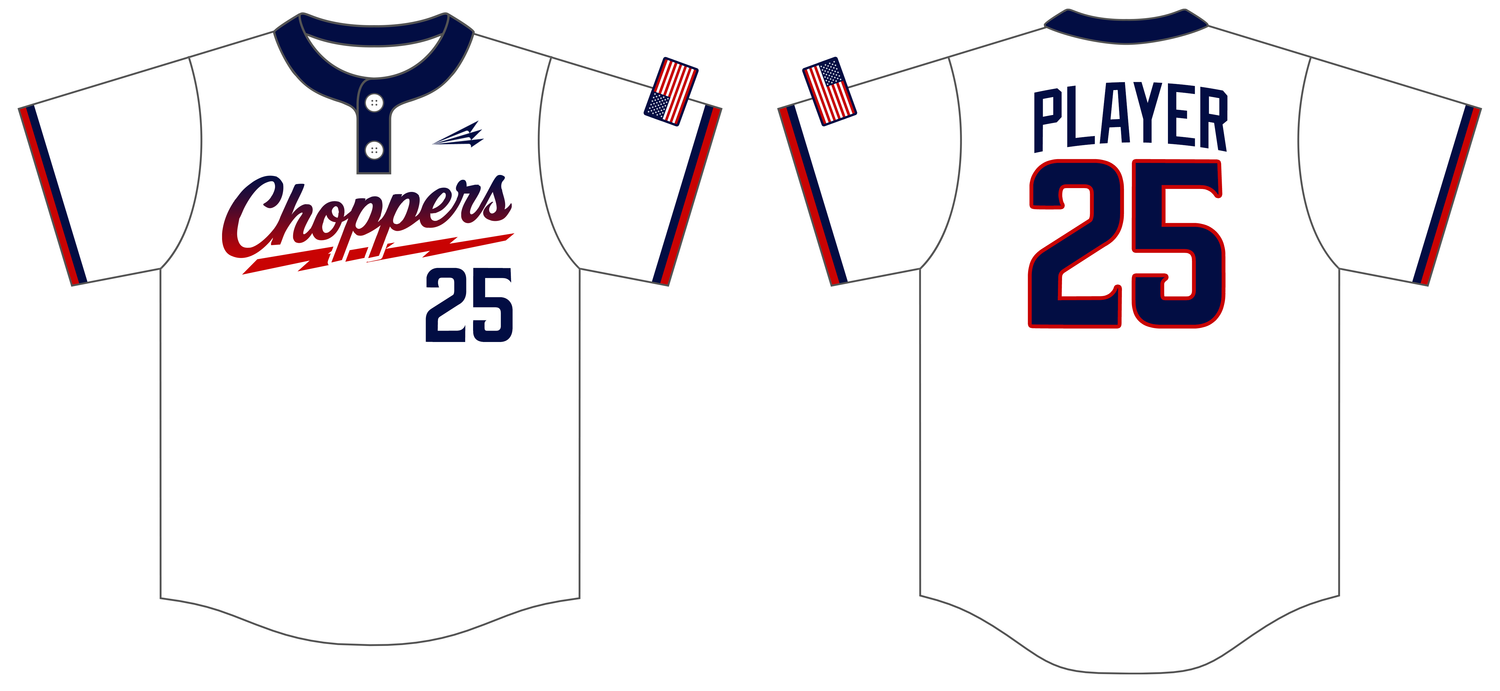 Enterprise Choppers Custom NanoDri Baseball Jersey #J6