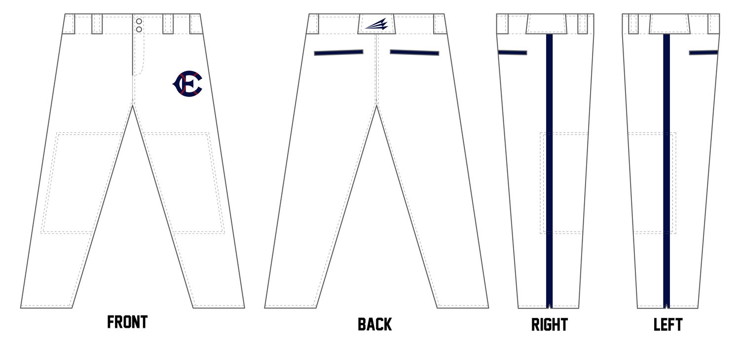 Enterprise Choppers Custom Athletic Cut Baseball Pant #BP6