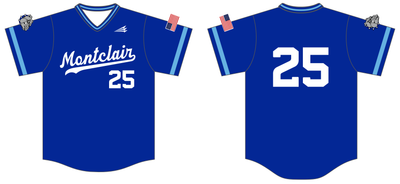 Montclair Bulldogs Custom NanoDri Baseball Jersey #J9J