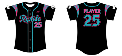 Riptide Custom Neon NanoDri Softball Jersey #J1