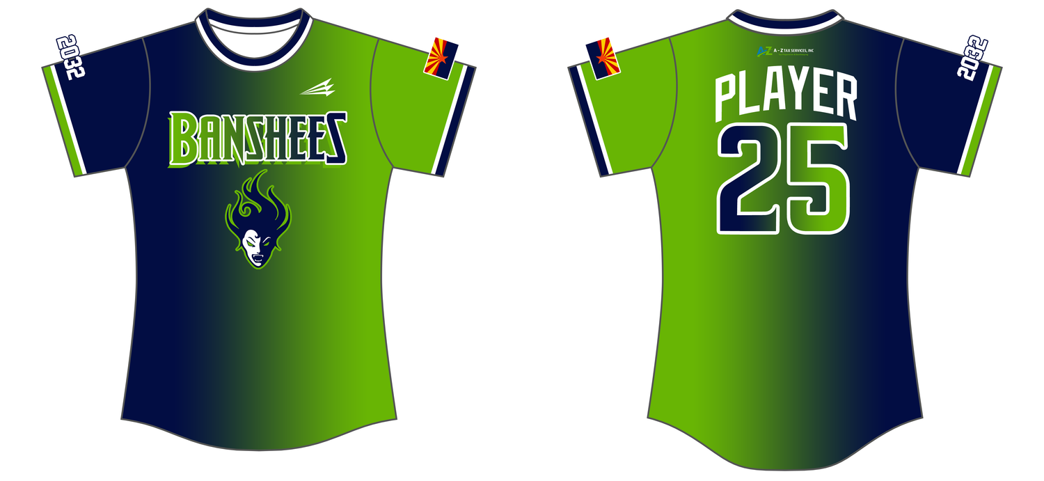 AZ Banshees Custom HexaFlex Softball Jersey #J1F
