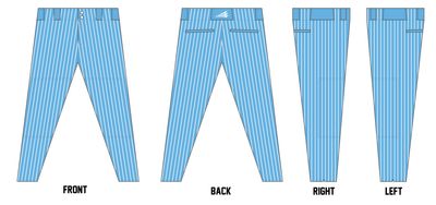 Mississippi Hype Custom Athletic Baseball Pant #BP1
