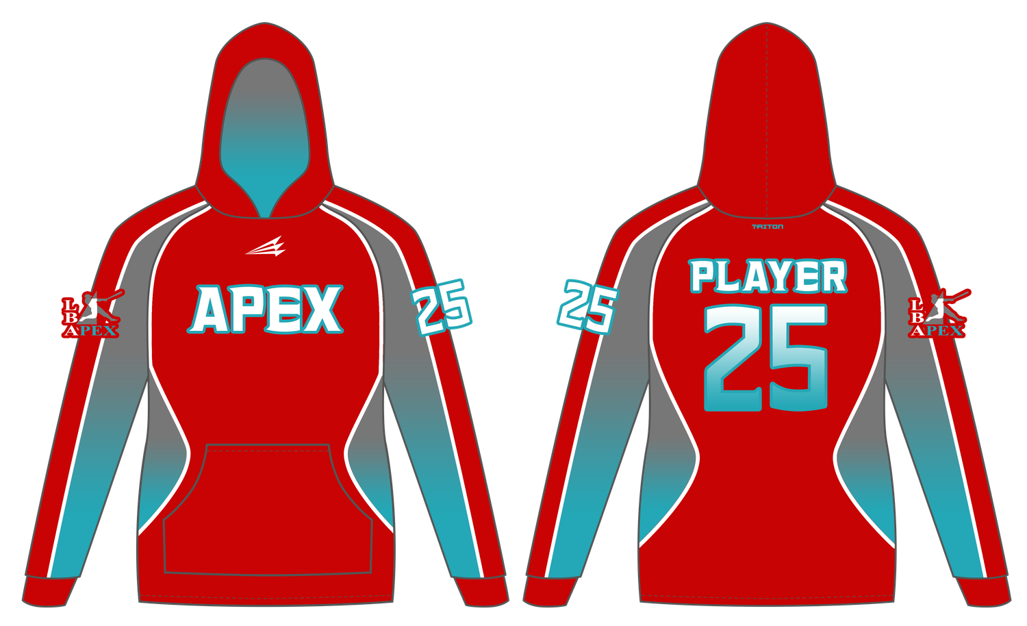 LBA Apex Custom Vulcan Hoodie #VH1
