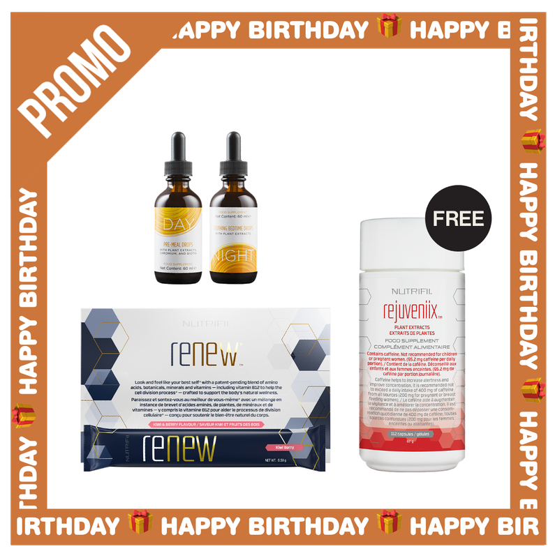 Gotas & Renew + Rejuveniix DE REGALO (Guía ofrecida + recetas)