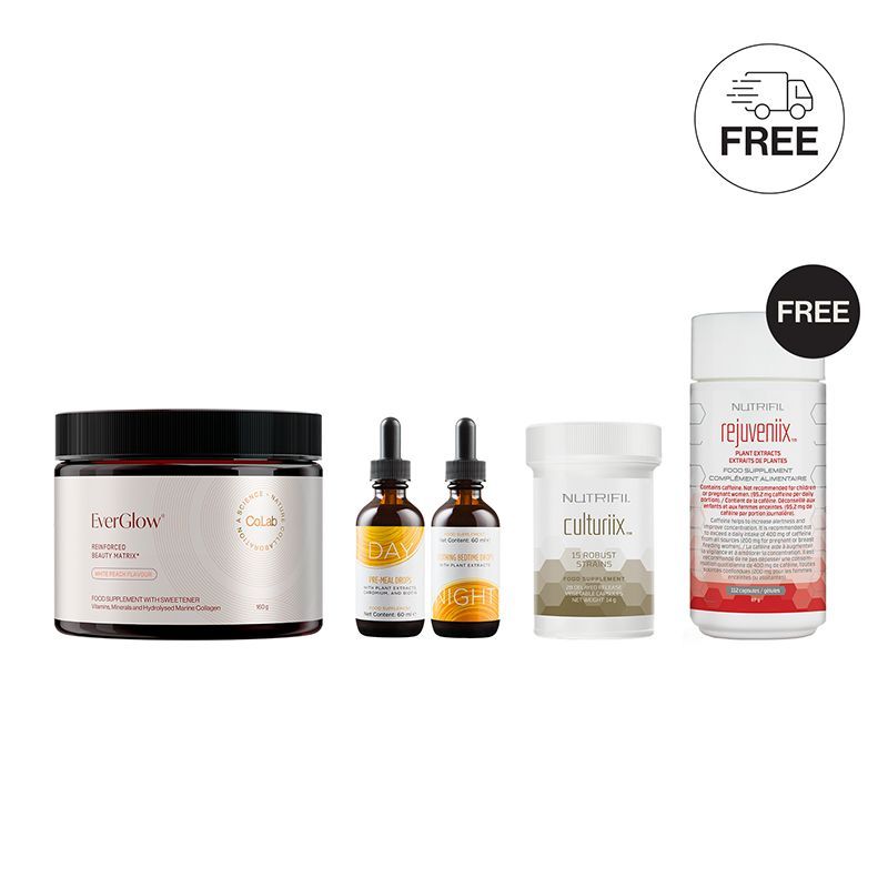 Coffret Glow et Balance (Rejuveniix GRATUIT) (guide offert + recettes)
