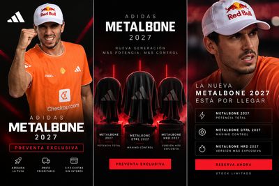 Adidas Metalbone CTRL 2027 Alejandro Galán + Morral + Protector + Grip (PREVENTA PRECIO ESPECIAL)
