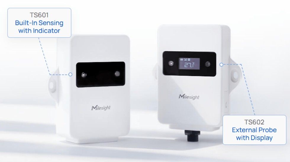 Milesight TS601 4G lämpötila- ja kosteusanturi reaaliaikaiseen kylmäketjun valvontaan