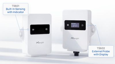 Milesight TS601 4G lämpötila- ja kosteusanturi reaaliaikaiseen kylmäketjun valvontaan