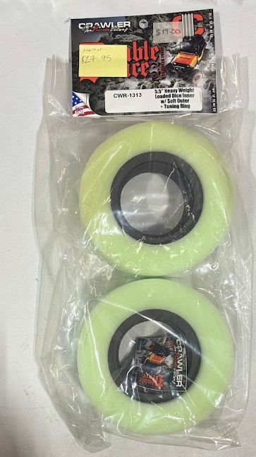 Crawler Innovations CWR-1313 5.5" Heavy Weight w/ LD inner and Soft Outer (PAIR)