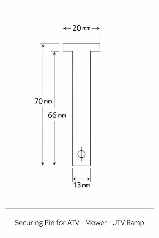 ATV - Mower - UTV Ramp Securing Pins