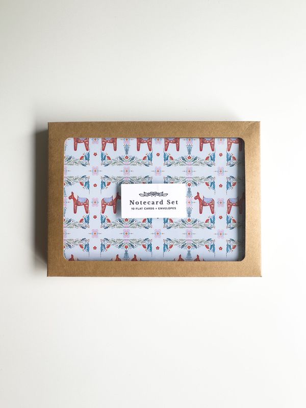 Scandinavian Horse Notecard Boxed Set