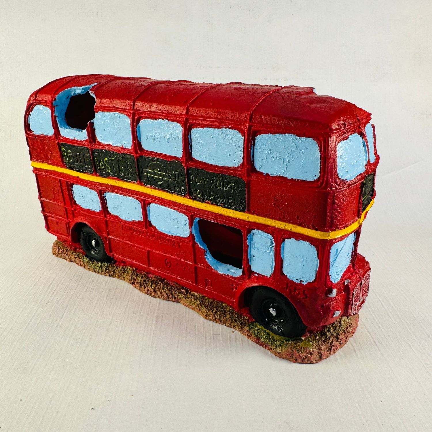 Aquarium London Red Routemaster Bus Decoration