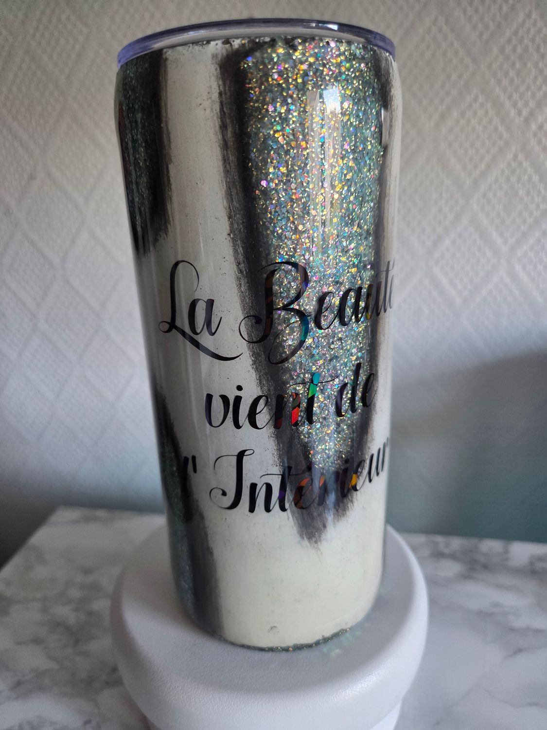 Tumbler 15oz Beauté intérieure effet vieilli