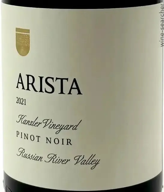 Arista Kanzler Vineyard Pinot Noir 2022 (750 ml)