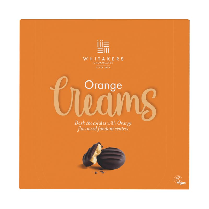 Orange & Dark Chocolate Creams, by Whitakers (individually wrapped) Orange & Dark Chocolate Creams, by Whitakers (individually wrapped)