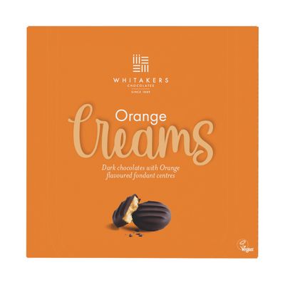 Orange & Dark Chocolate Creams, by Whitakers Orange & Dark Chocolate Creams, by Whitakers