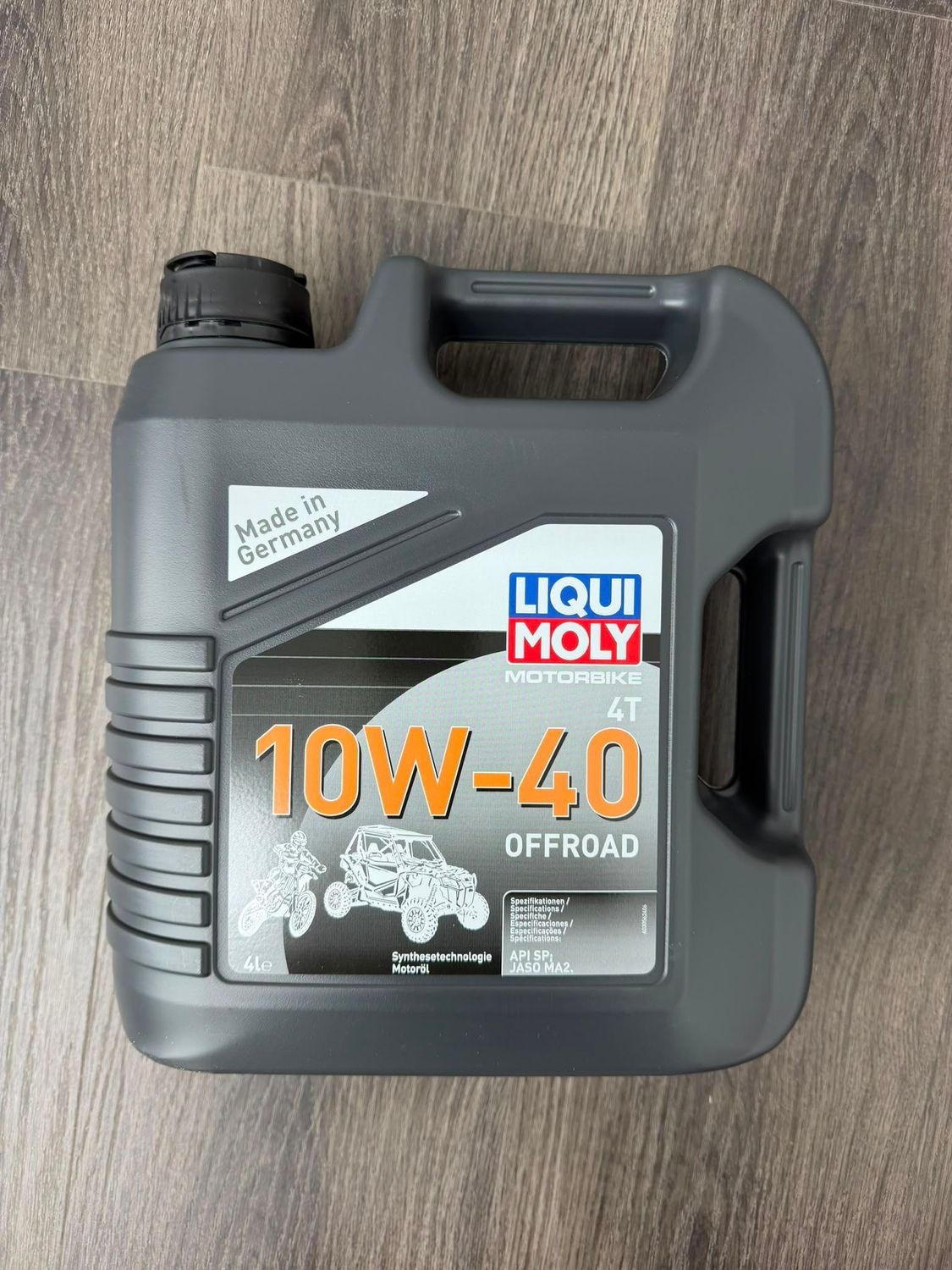 Motorenöl Liqui Moly Motorbike 4T 10W-40 Offroad, 4l