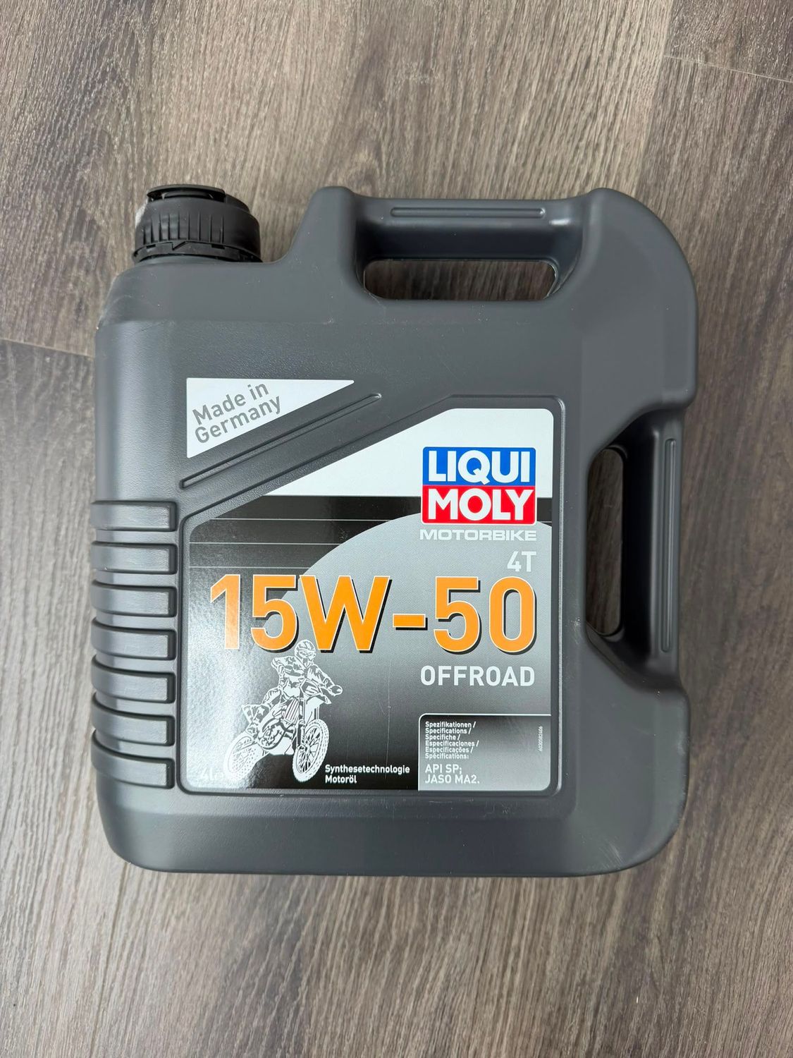 Motorenöl Liqui Moly Motorbike 4T 15W-50 Offroad, 4l