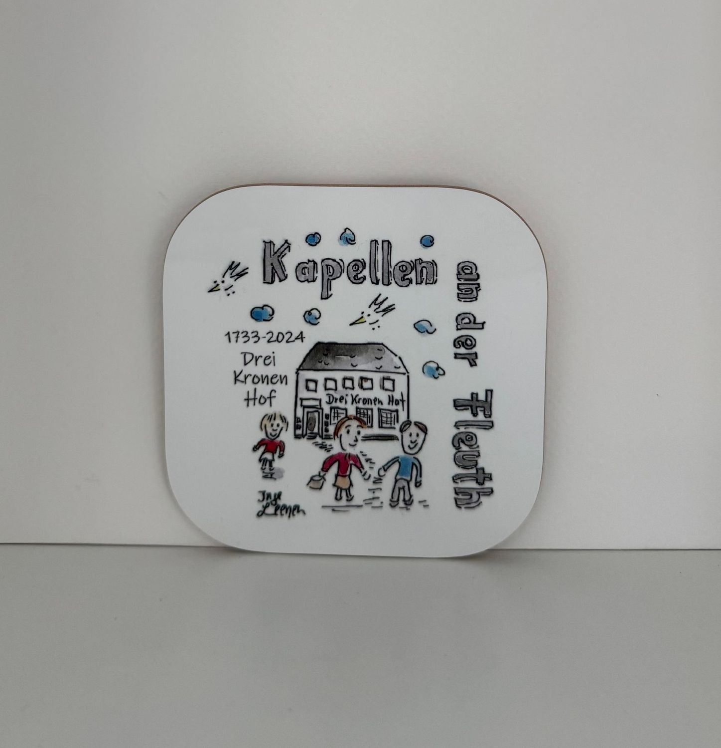 Untersetzer Kapellen Drei Kronen Hof