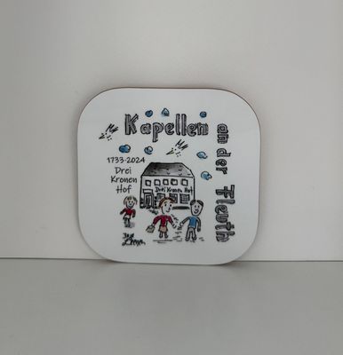 Untersetzer Kapellen Drei Kronen Hof