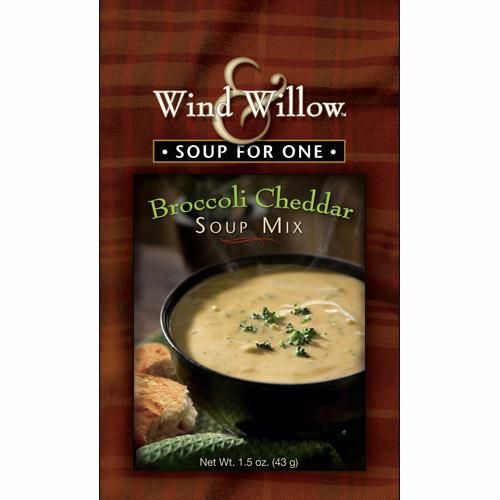 Wind &amp; Willow 1 Cup Broccoli Cheddar Soup Mix - 1.5 oz
