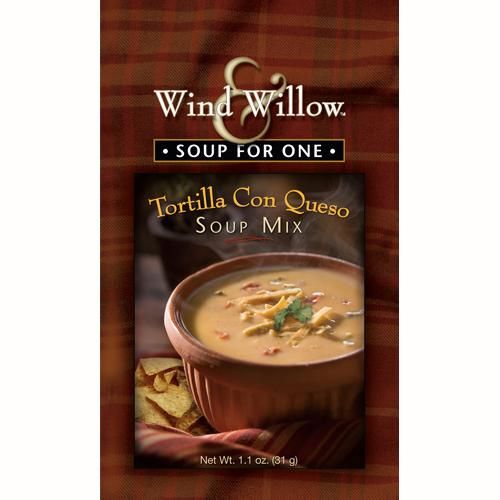 Wind &amp; Willow 1 Cup Tortilla con Queso Soup Mix - 1.1 oz