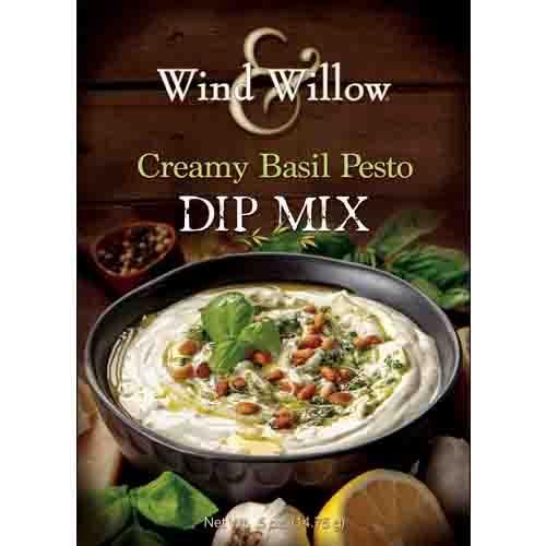 Wind &amp; Willow Creamy Basil Pesto Dip Mix