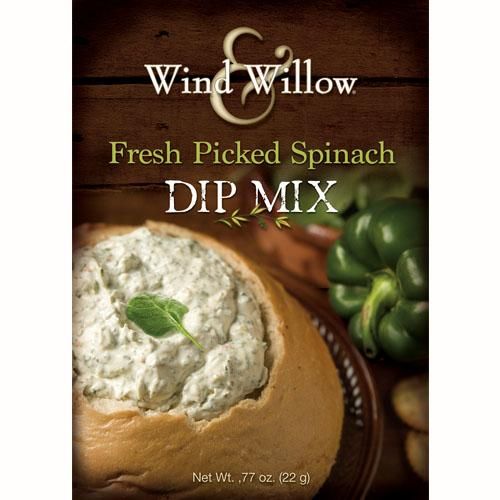 Wind &amp; Willow Fresh Picked Spinach Dip Mix - 0.77 oz
