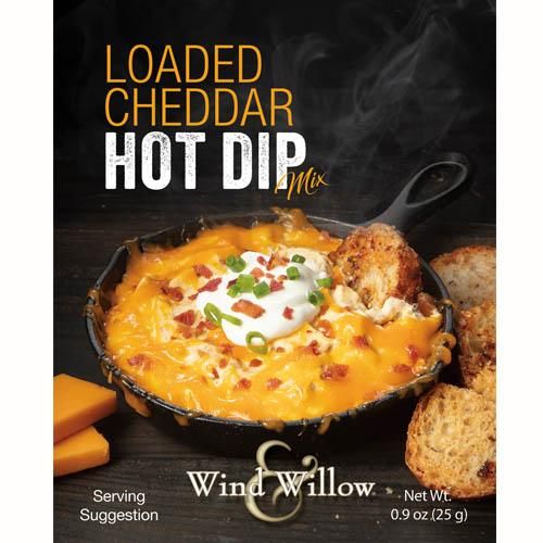 Wind &amp; Willow Loaded Cheddar Hot Dip Mix - 0.9 oz