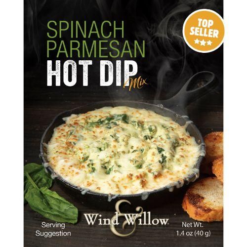Wind &amp; Willow Spinach &amp; Parmesan Hot Dip Mix - 1.4 oz
