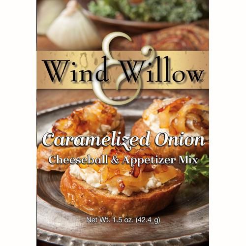 Wind &amp; Willow Caramelized Onion Cheeseball &amp; Appetizer Mix - 1.5 oz