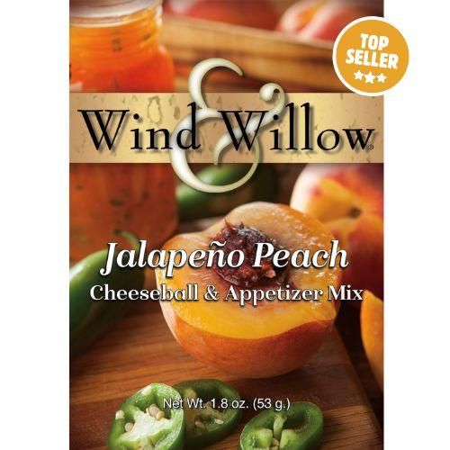 Wind &amp; Willow Jalapeno Peach Cheeseball &amp; Appetizer Mix - 1.8 oz