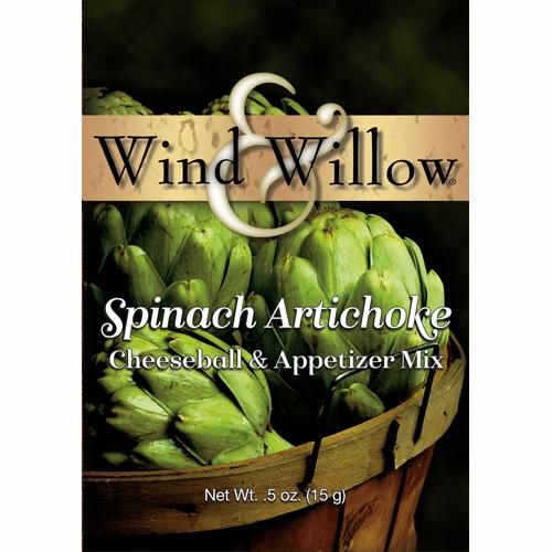 Wind &amp; Willow Spinach-Artichoke Cheeseball &amp; Appetizer Mix - 0.5 oz