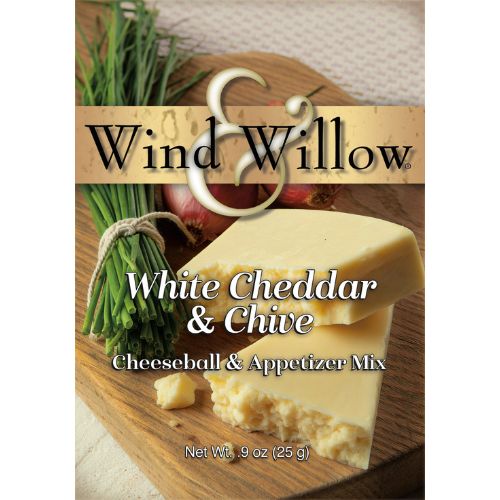 Wind &amp; Willow White Cheddar &amp; Chive Cheeseball &amp; Appetizer Mix - 0.9 oz