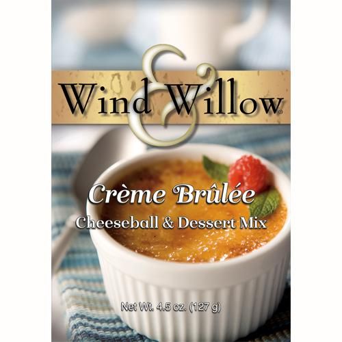 Wind &amp; Willow Crème Brulee Cheeseball &amp; Dessert Mix - 4.5 oz