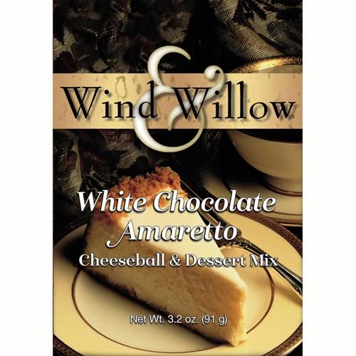 Wind &amp; Willow White Chocolate Amaretto Cheeseball &amp; Dessert Mix - 3.2 oz