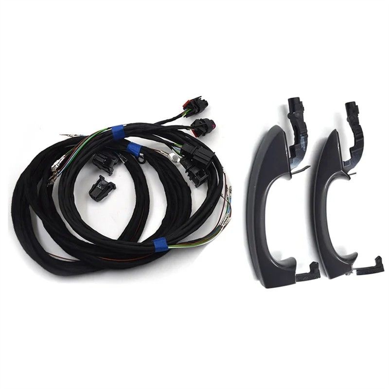 Oriģināls Keyless rokturu komplekts VW/Škoda/Seat aizmugurējām durvīm