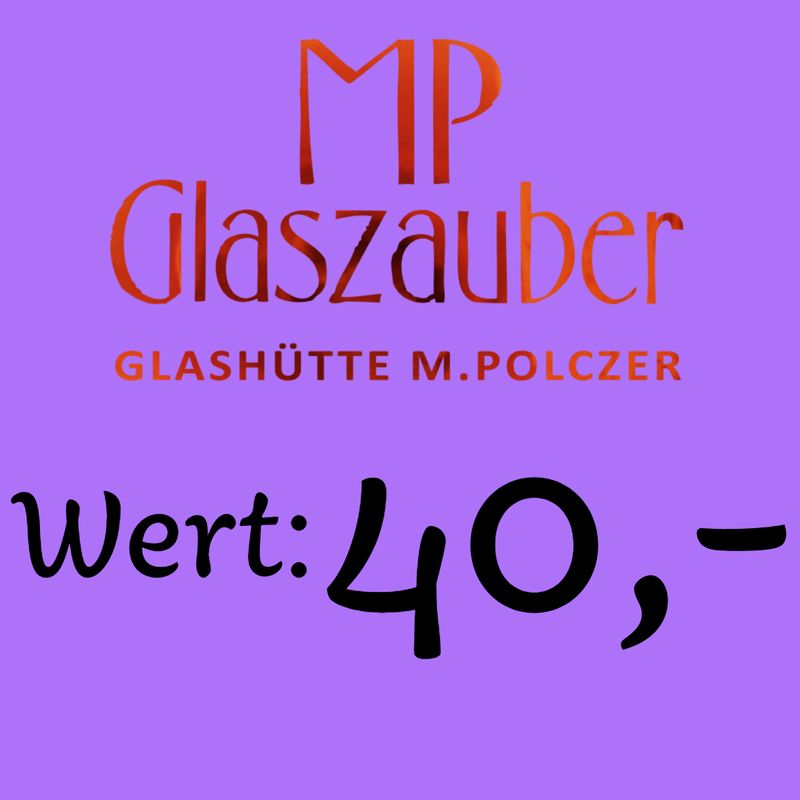 Wert 40,-