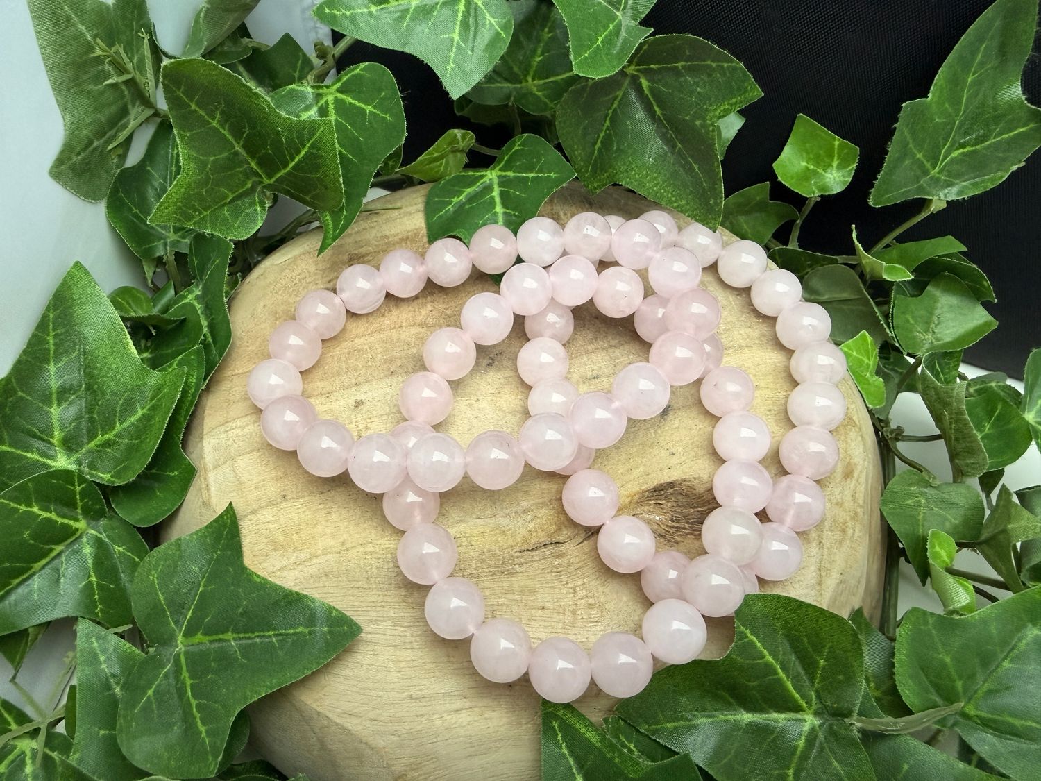 Armband 10mm Rozenkwarts