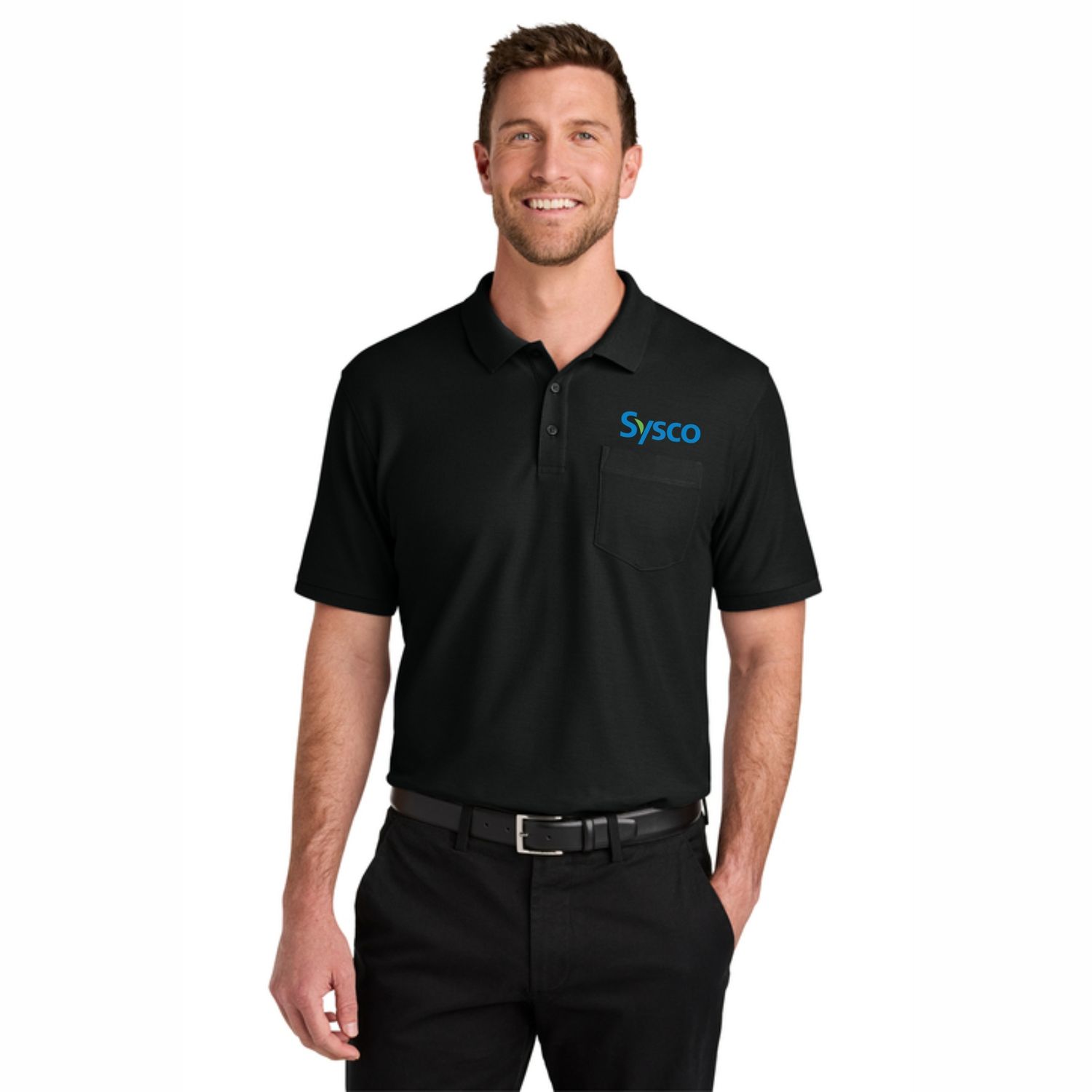Port Authority® Tall Wearever Signature Pique Pocket Polo