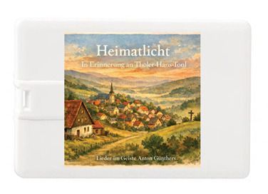 Erzgebirgische Liedersammlung auf USB-Kartenstick – inspiriert vom Geist Anton Günthers