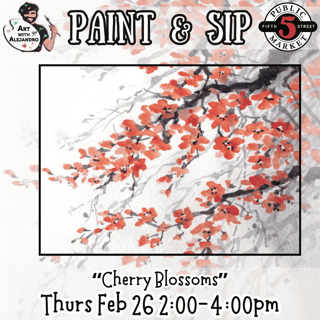 “Cherry Blossoms” Thurs Feb 26 2:00-4:00pm