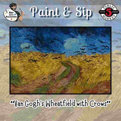 Van Gogh's Wheat  Field with Crows